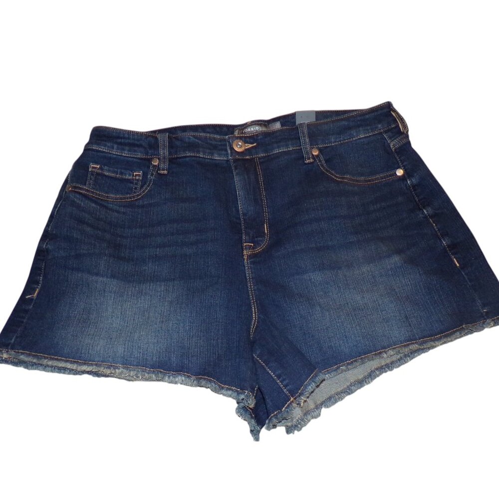 Torrid High Rise A-Line Shortie Short Size:14